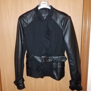 NWOT INC Leather Jacket